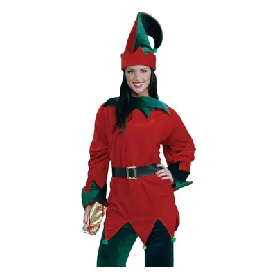 Forum Novelties Adult Santa's Helper Hat Tunic and Belt, One Size