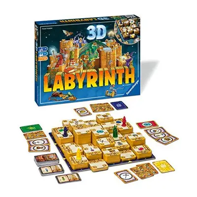 Ravensburger 3D Labyrinth-The Moving Maze Family Board Game for Kids Age Years and up