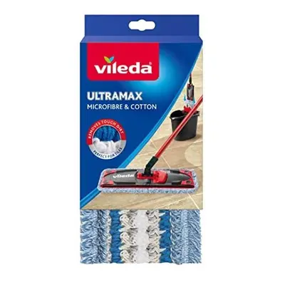 Vileda Ultramax - Flat Mop Head - Microfibre and Cotton