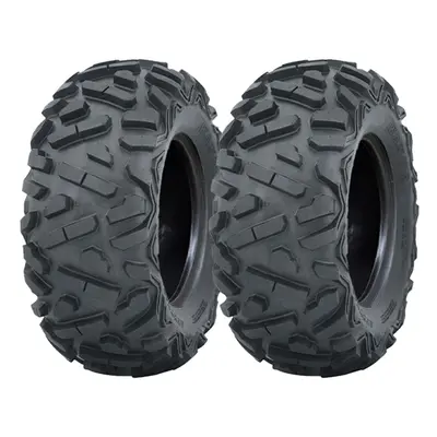 27x11.00-14 ATV Quad Tyres Wanda P350 6ply E-Marked Rear Road Legal (Set of 2)