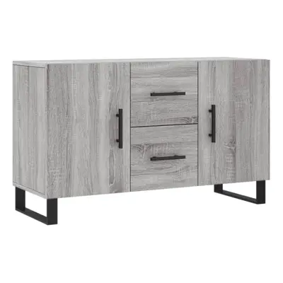 (grey sonoma) vidaXL Sideboard Cabinet Storage Cabinet Cupboard Sonoma Oak Engineered Wood