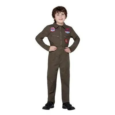 Childrens Top Gun Fancy Dress Costume Age