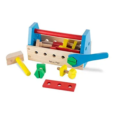 Melissa & Doug Take-Along Tool Kit | Pretend Play | Play Set | 3+ | Gift for Boy or Girl