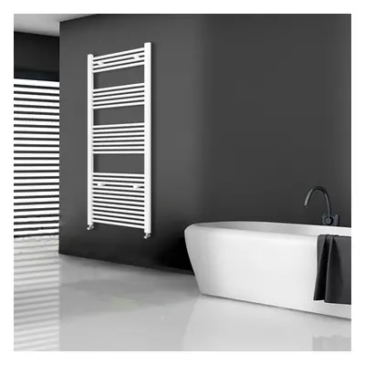 (white, 1600x500mm) Stylish Straight Towel Rail Heating Towel Radiator