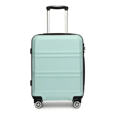 (20 inch) 20/24/28 inch Mint Green ABS Hard Shell Suitcase With TSA Lock