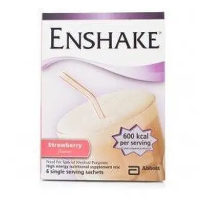 Enshake Sachets Strawberry (6 x 96.5g)