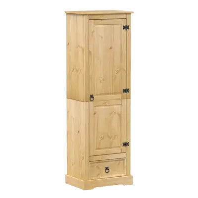 vidaXL Wardrobe Cupboard Closet Clothes Storage Organiser Solid Wood Pine