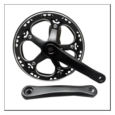 48T Single Speed 170mm Road Bike Folding Bicycle Crankset Bike Crank Set Chainwheel Sprocket Acc