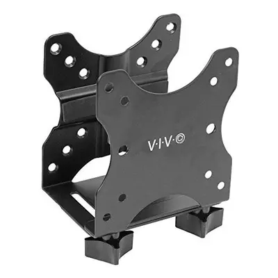 VIVO Adjustable Thin Client Mini PC Mount Bracket, CPU VESA Under Desk and Monitor Arm Computer 