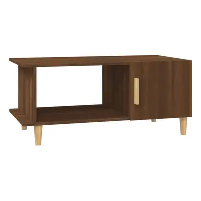 (Brown oak) vidaXL Coffee Table Engineered Wood Couch Accent End Tea Table Multi Colours