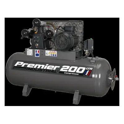 Air Compressor 200L Belt Drive 5.5hp 3ph