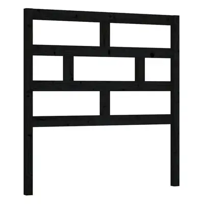 (black, x x cm) vidaXL Bed Headboard Bedroom Bed Header Decorative Headboard Solid Wood Pine