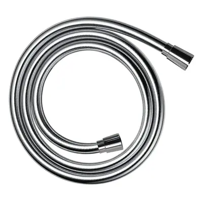 hansgrohe Isiflex shower hose 1.25 m, anti-kink and tangle free, chrome effect