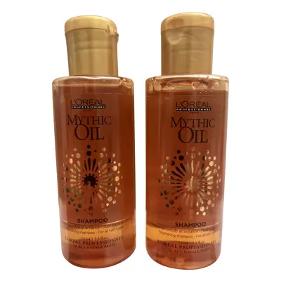 L'Oreal Mythic Oil Shampoo Travel 2.5 OZ travel set of