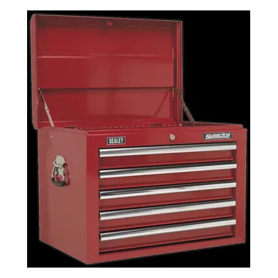 Topchest Drawer with Ball-Bearing Slides - Red