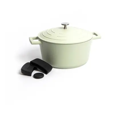 MasterClass Cast Aluminium Mint Casserole Dish, 24cm, Litre, Gift Boxed MasterClass Three Piece 