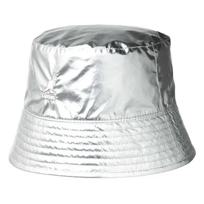 Kangol Mens Rave Reversible Sport Bucket Hat High Gloss Fashion Cap - Silver