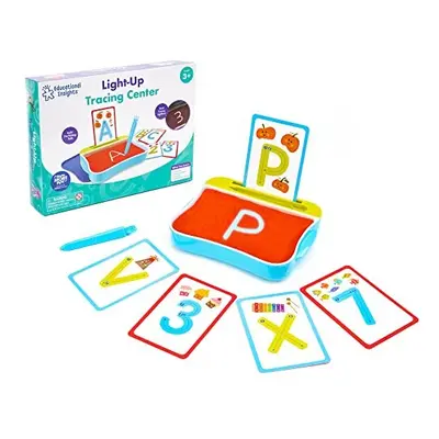 Light-Up Tracing Centre Alphabet Activity Set, Preschool Learning Toy, Portable Light Table for 