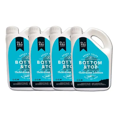 OLPRO Bottom & Top Caravan & Camping Toilet Chem (2 Litre) x Bottles