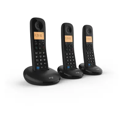 BT Everyday Trio Dect Call Blocker Telephone