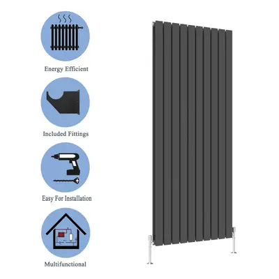 (Anthracite, 1800*680mm?double?) Flat Panel Column Radiator