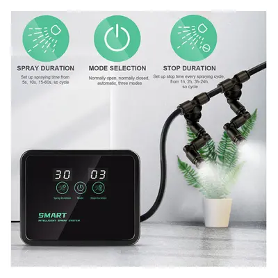 Misting System Smart Timer Reptile Mister Fogger Terrariums Humidifier