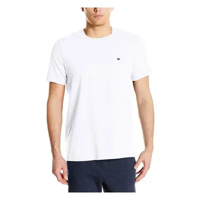 Tommy Hilfiger Men's Flag Crew Neck Tee White