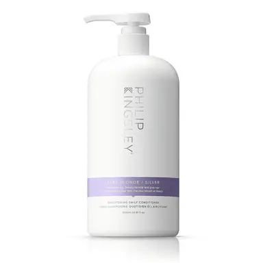 PHILIP KINGSLEY Pure Blonde/Silver Brightening Daily Purple Conditioner for Blonde Gray Brassy C