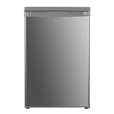 Igenix IG255X Larder Fridge, Under Counter, Litre, Reversible Door, Inox