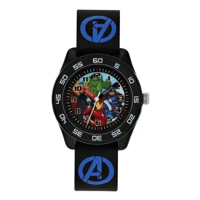 Marvel Avengers Black Analogue Watch