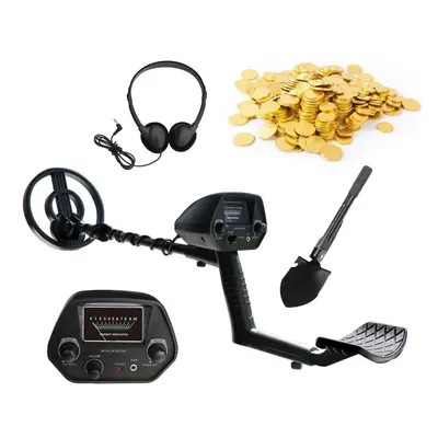 (With Headphone & Shovel) Underground Metal Detector Metal Finder Gold Detector Treasure Hunter 