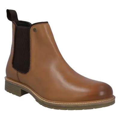 (Brown, (Adults')) Hunter Munro Dealer Boot Leather Men's Tan Wellington Boots