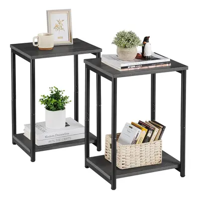 VASAGLE Side Tables Set of Small End Table Nightstand for Living Room Bedroom Office Bathroom Mi