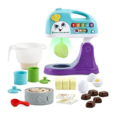 Rainbow Learning Lights Mixer, Pretend Play Toddler Toy, Play Pieces, Lights, Phrases, Music & S