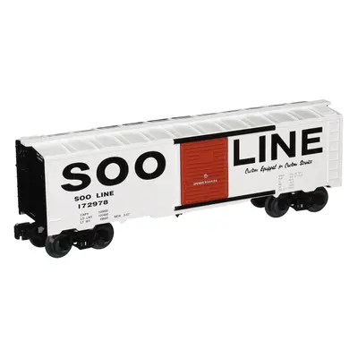 Bachmann Trains - FT BOX CAR - SOO LINE - O Scale,47025