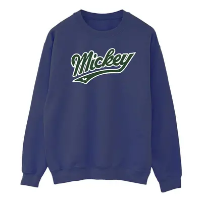 (M, Navy Blue) Disney Mens Mickey Mouse Bold Sweatshirt