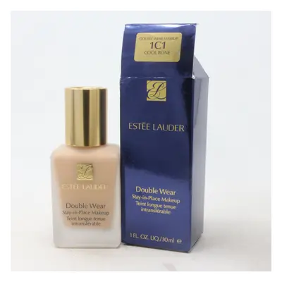 (1C1 Cool Bone) Estee Lauder Double Wear Stay-In-Place Makeup 1oz/30ml New With Box