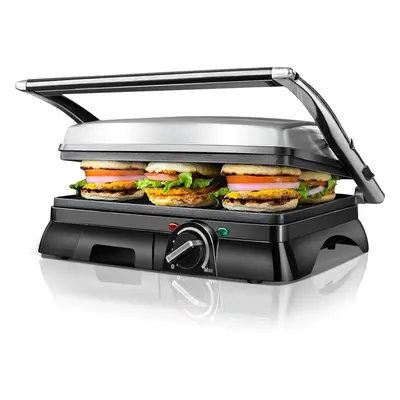 Sandwich Toaster 2000W Toastie Maker, Deep Fill Panini Press with