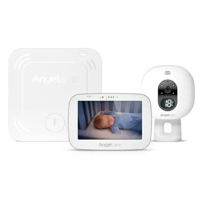 Angelcare Ac527 3-in-1 Sensasure Baby Movement Monitor with Video White