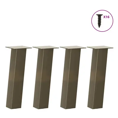 (natural, cm (80 mm)) vidaXL Coffee Table Legs pcs Anthracite cm Steel table leg