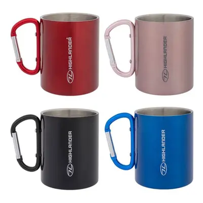 Highlander Karabiner Mug Pink, Red, Blue or Black