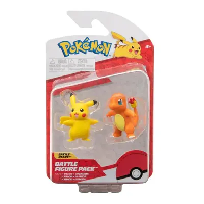 Pokemon - Battle Figure PK Charmander and Pikachu - (PKW2852)