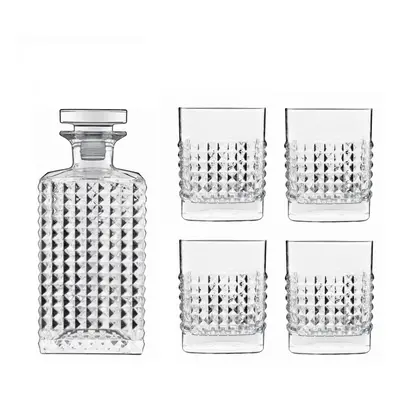 Luigi Bormioli Elixir Whisky Glasses Set Dishwasher Safe Glassware - Pack of