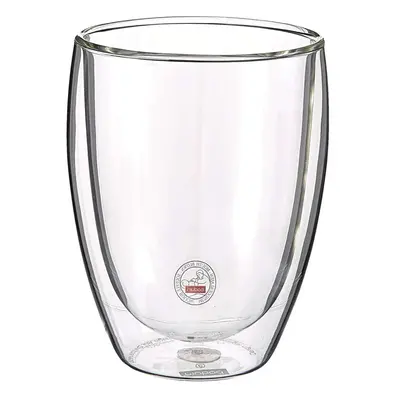 Bodum 12oz Pavina Double Wall High-Heat Borosilicate Glass Set of Clear