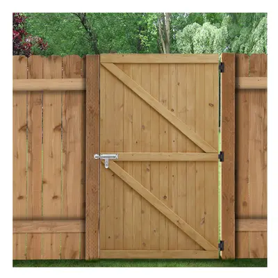 Wooden Garden Gate Side Gate with Latch H cm x W cm