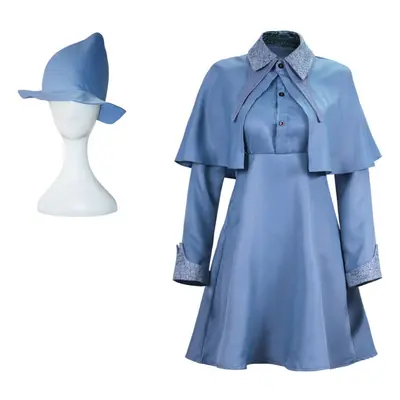 (Kids 140) Harry Potter Fleur Isabelle Delacour Cosplay Costumes Beauxbaton School Uniform Set f