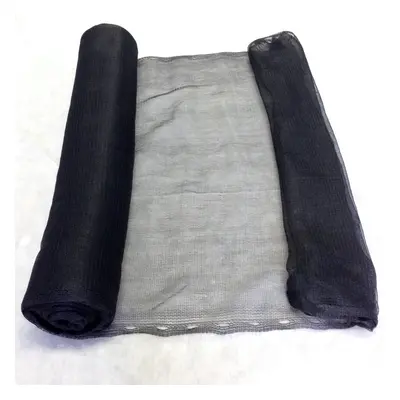 2m x 50m Yuzet Black Debris Scaffold Netting/Windbreak Shade Crop Protection