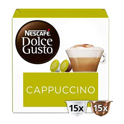 Nescafe Dolce Gusto Cappuccino Coffee Pods, Count (Pack of 3)