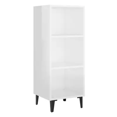 (High gloss white) vidaXL Sideboard Engineered Wood Indoor Side Cabinet Cupboard Multi Colours