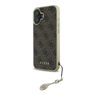 Guess 4G Charms Collection Case for iPhone 6.1" Brown - GUHCP16SGF4GBR